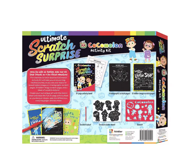 Hinkler Cocomelon Ultimate Scratch Surprise Activity Kit 955501 - Image 2