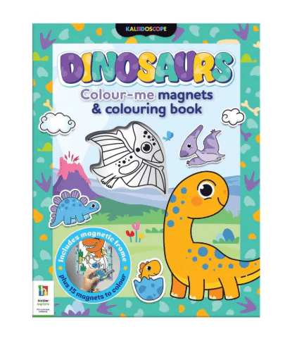 Hinkler Dinosaurs Colour-Me Magnets 933233