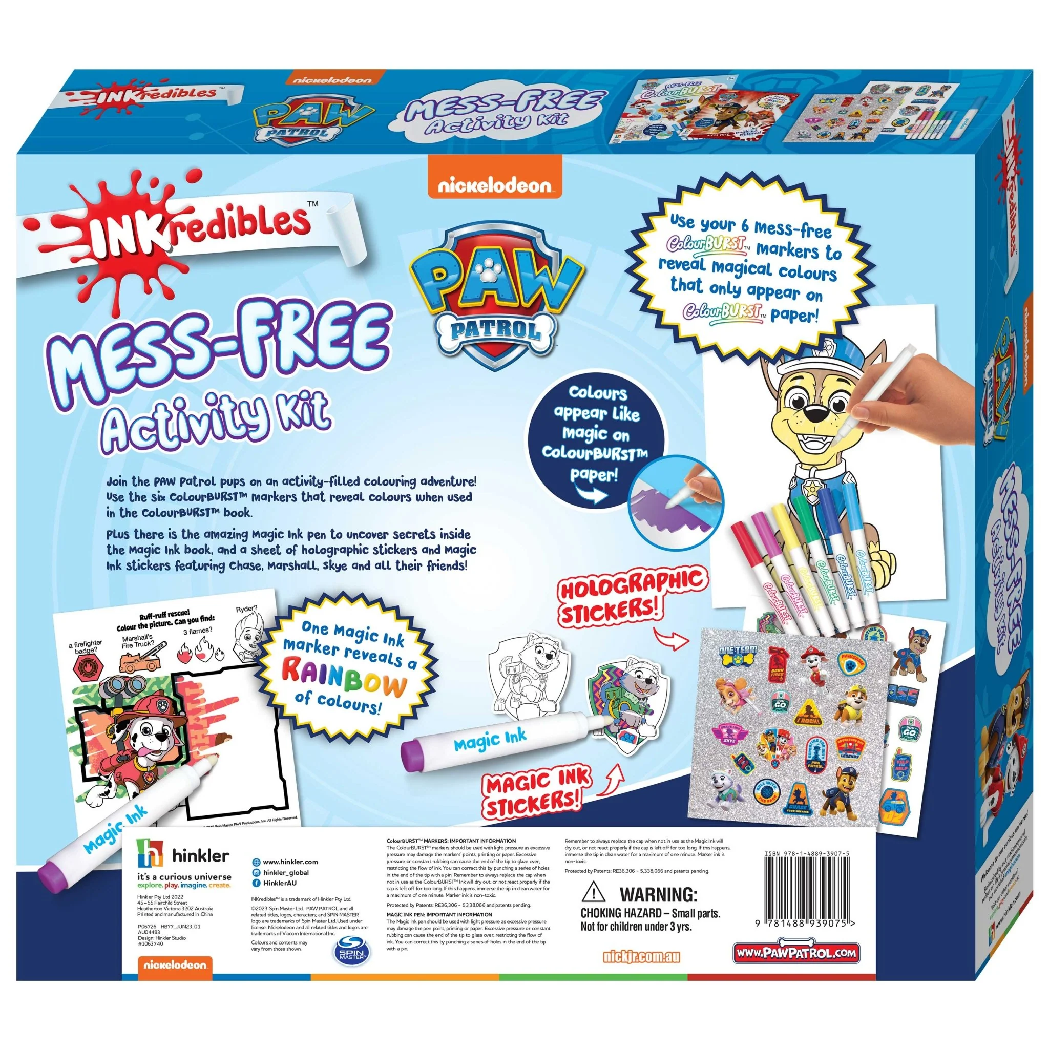 Hinkler Inkredibles Activity Kit Paw Patrol HST00448 - Image 2