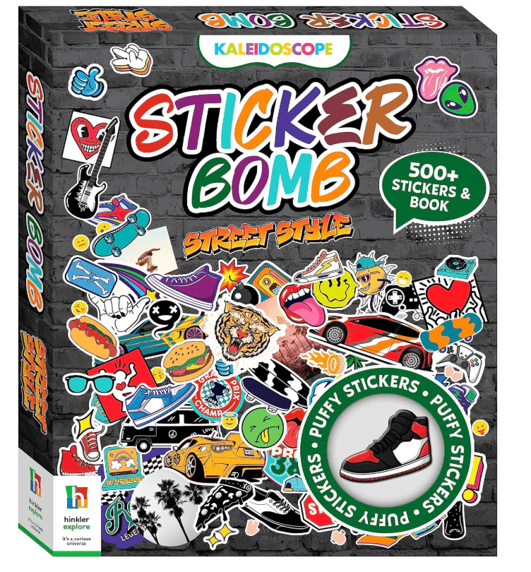 Hinkler Kaleidoscope Sticker Bomb Street Style 954535HK