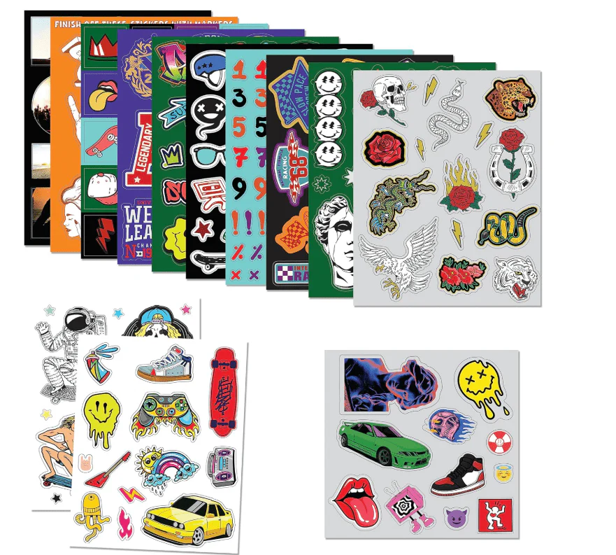 Hinkler Kaleidoscope Sticker Bomb Street Style 954535HK - Image 2