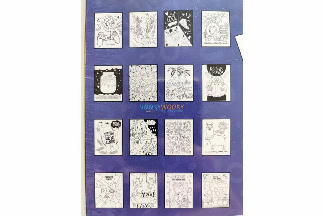 Hinkler Mindful Me Colour Burst Super Grateful Colouring Kit 945328 - Image 4