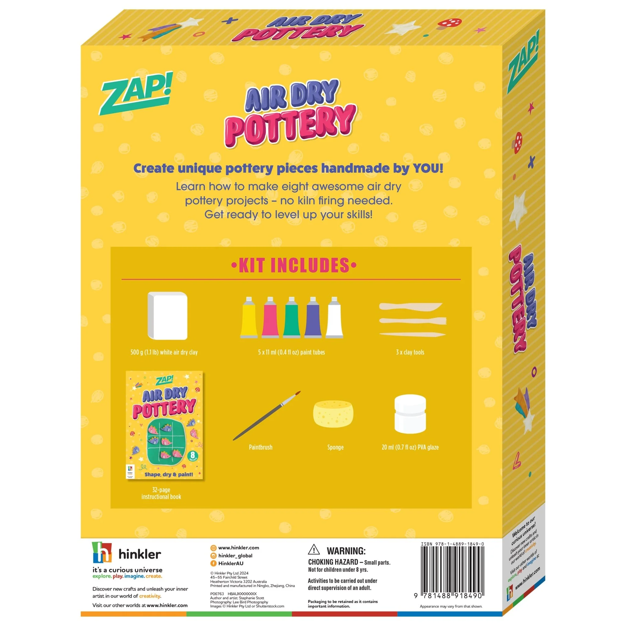Hinkler Zap! Pottery Kit HBM00538 - Image 2