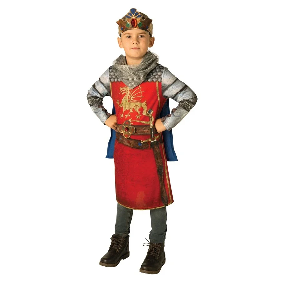 Historical Book Week Anglo-Saxons King Arthur Costume (S/M/L)