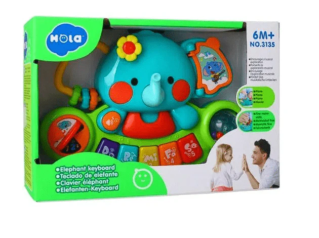 Hola 2-In-1 Musical Elephant 3135