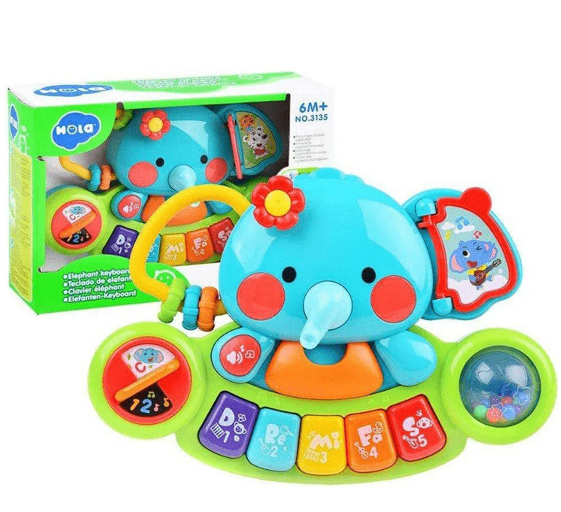 Hola 2-In-1 Musical Elephant 3135 - Image 2