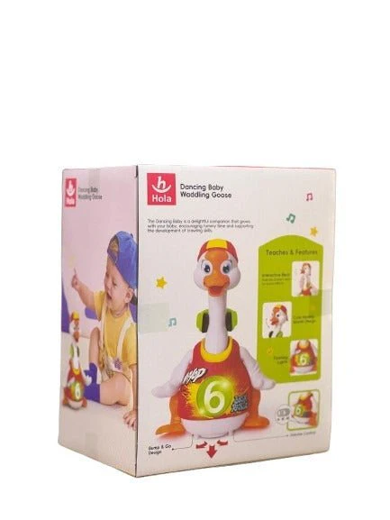 Hola Dancing Baby Waddling Goose-Red 828