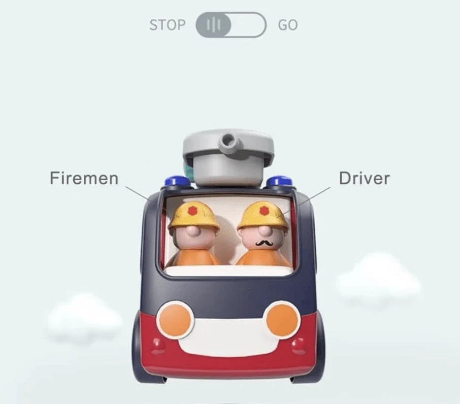 Hola Early Learning Fire Engine E9998 - Image 5