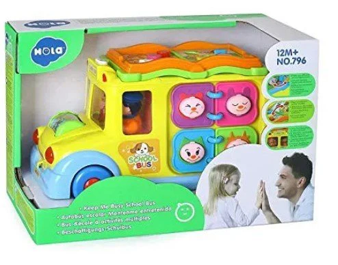Hola Keep Me Busy School Bus B1129/796
