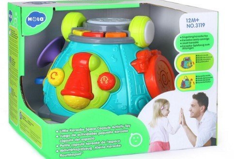 Hola Little Karaoke Space Capsule Activity Toy B1175/3119