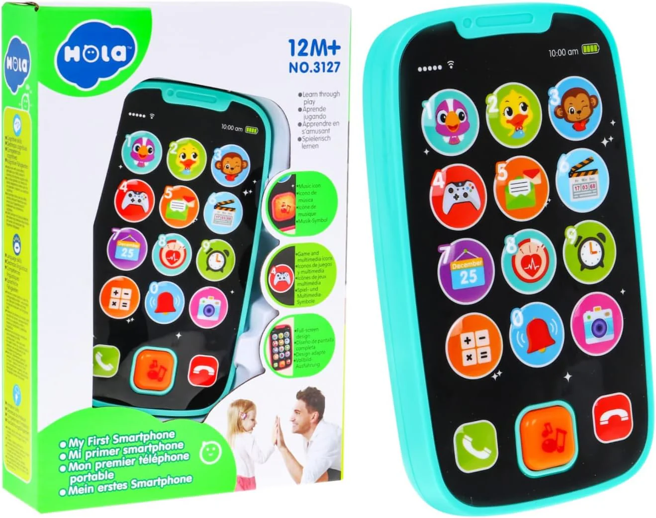 Hola My First Smartphone Blue 3127-B