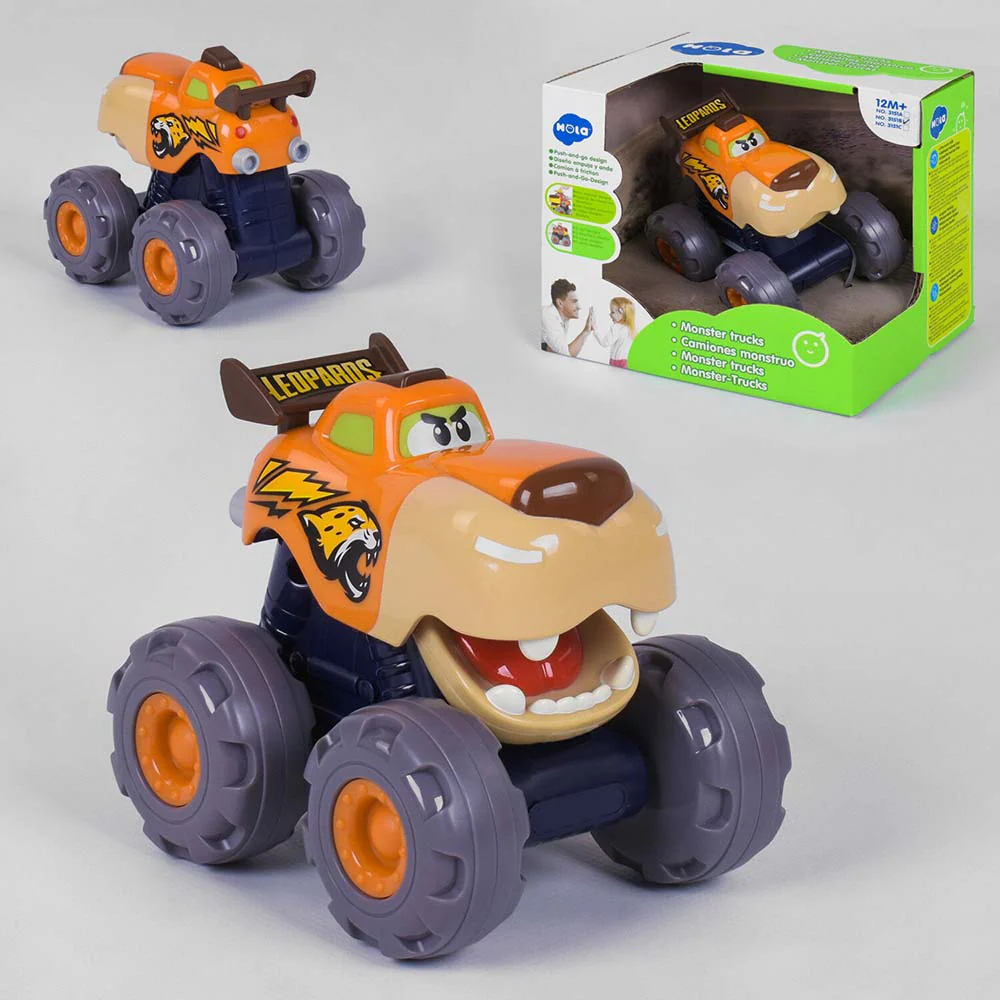 Hola Tiger Monster Truck Orange 3151B B1108