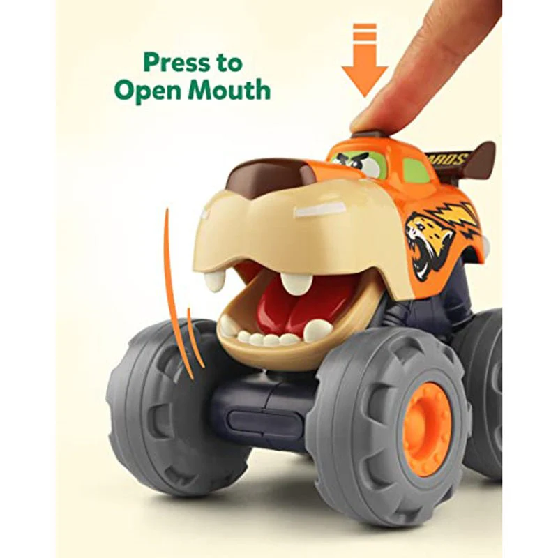Hola Tiger Monster Truck Orange 3151B B1108 - Image 5
