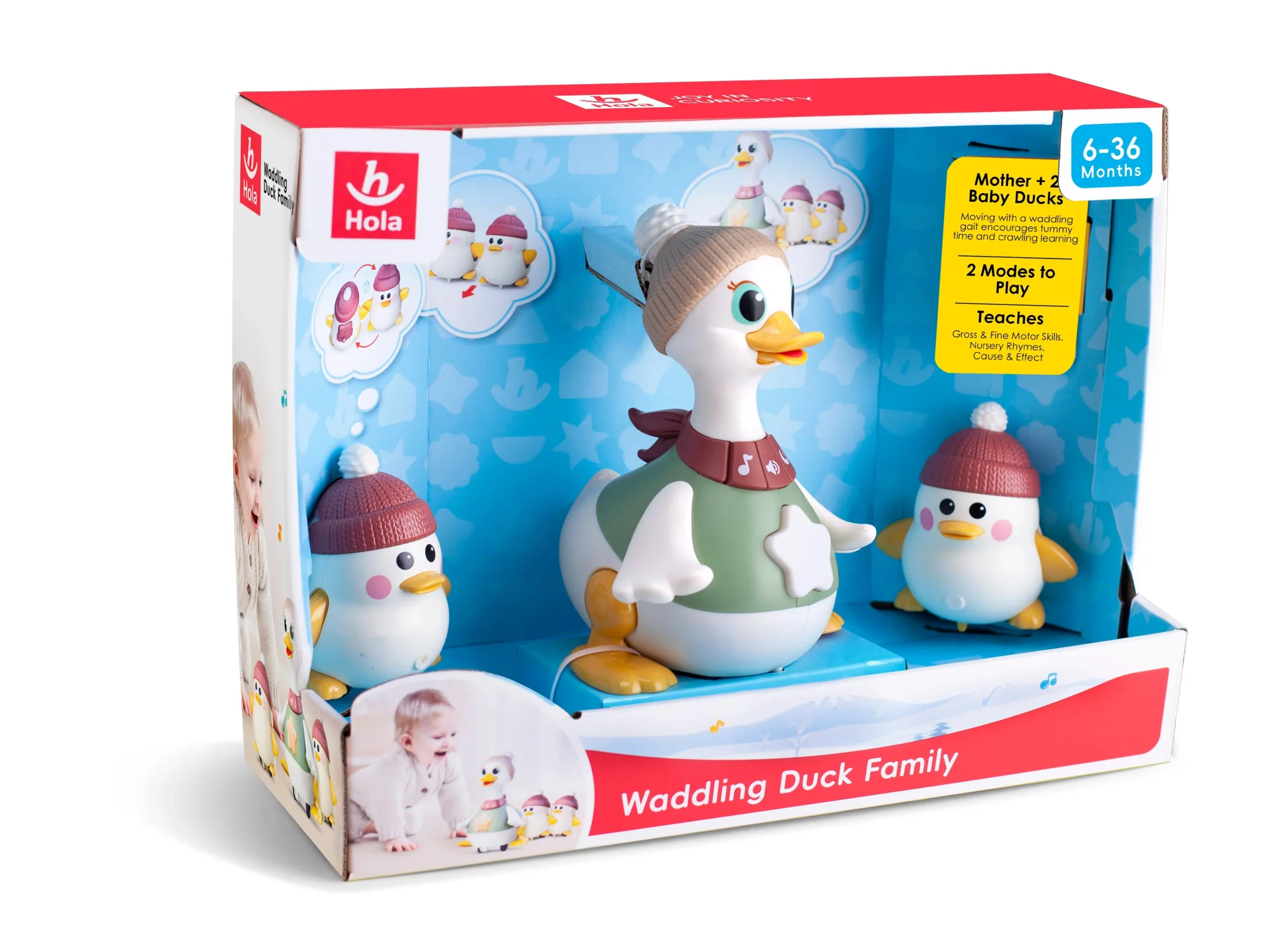 Hola Waddling Duck Family HE9987