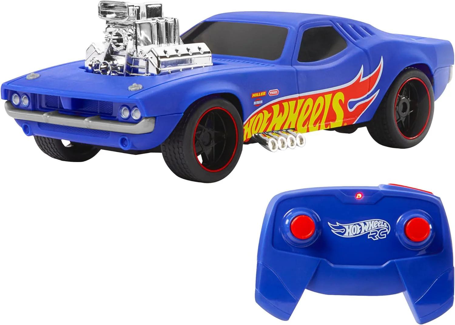 Hot Wheels 1:16 Remote Controlled Rodger Dodger Car - Image 2