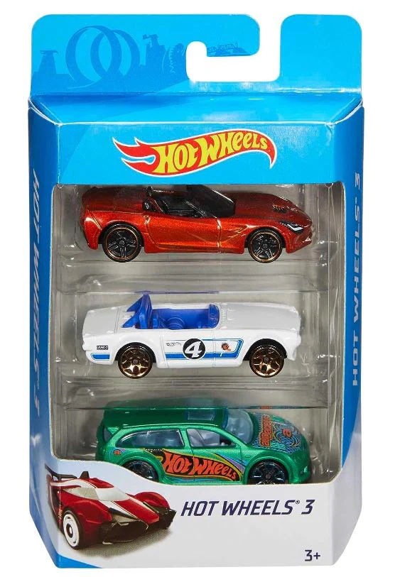 Hot Wheels 3 Die-Cast Gift Pack Assorted K5904 - Image 3