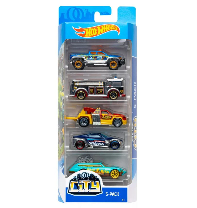 Hot Wheels 5-Car Collector Die Cast Gift Pack Assorted - Image 3