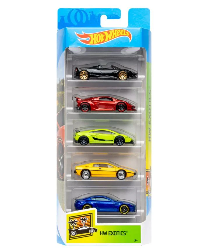 Hot Wheels 5-Car Collector Die Cast Gift Pack Assorted - Image 4