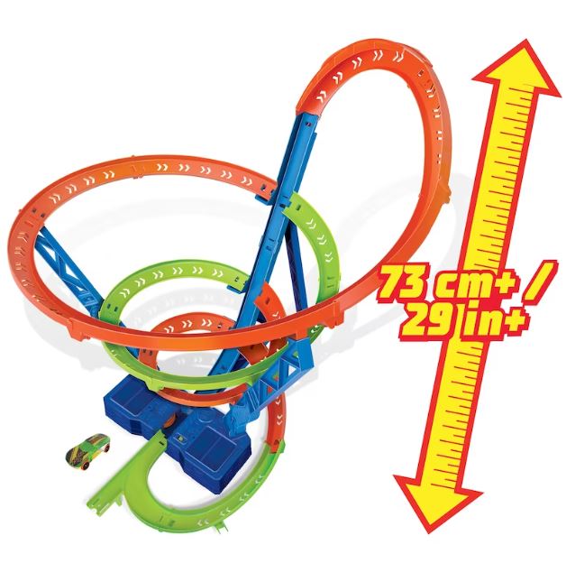 Hot Wheels Action Spiral Speed Crash Trackset HGV67 - Image 6