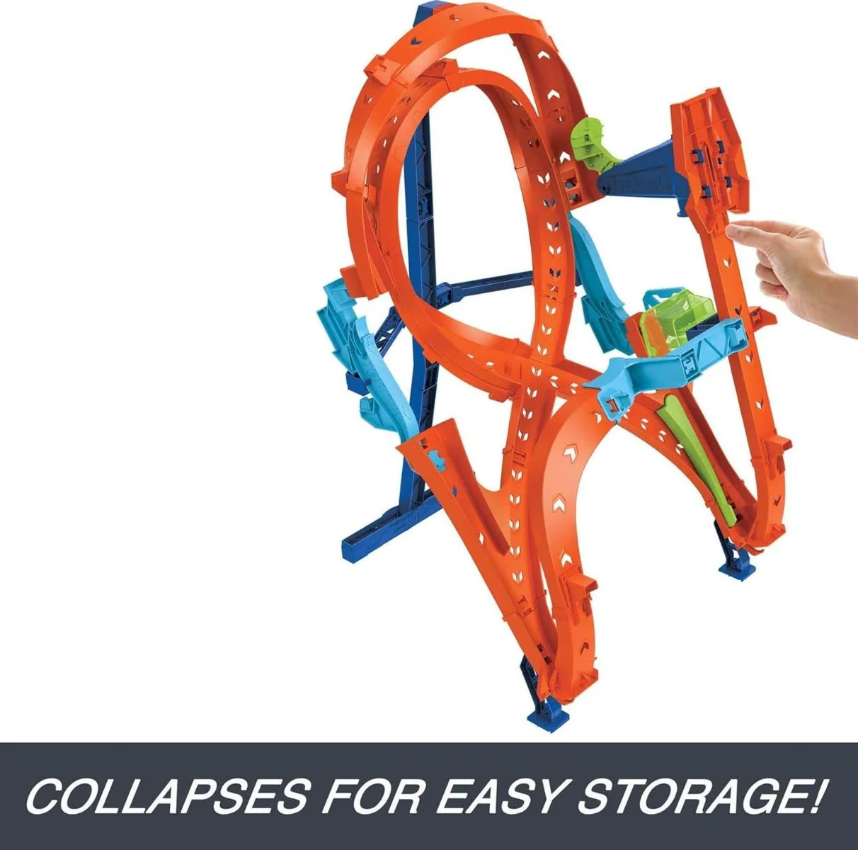 Hot Wheels Action Vertical 8 Jump Track Set - Image 2