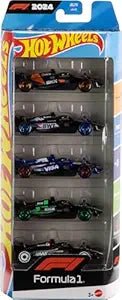 Hot Wheels Basic Car F1 5-Pack JGF58