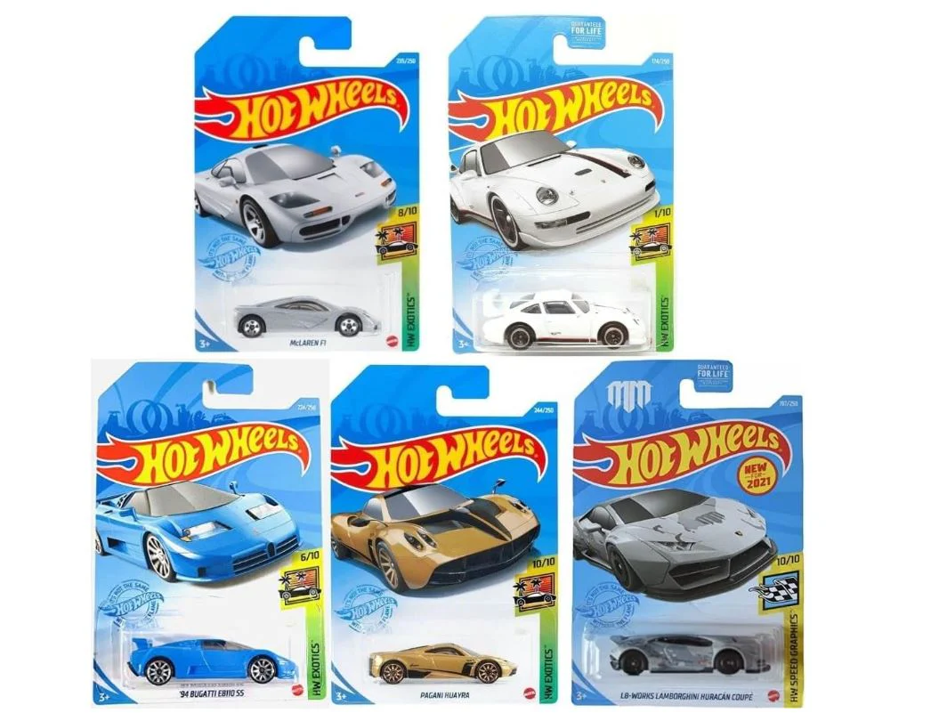 Hot Wheels Basic Die Cast Vehicle Assorted DTV55 - Image 5