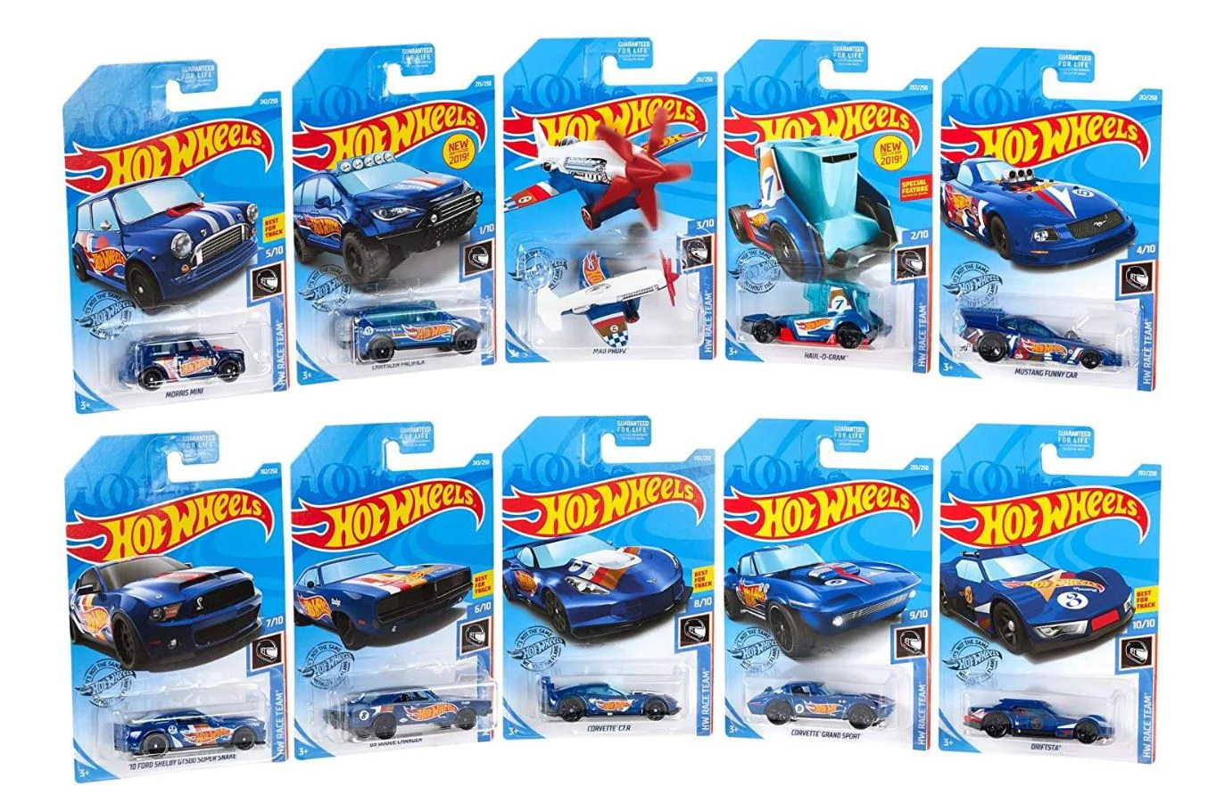 Hot Wheels Basic Die Cast Vehicle Assorted DTV55 - Image 6