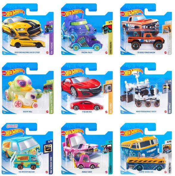 Hot Wheels Basic Die Cast Vehicle Assorted DTV55 - Image 7
