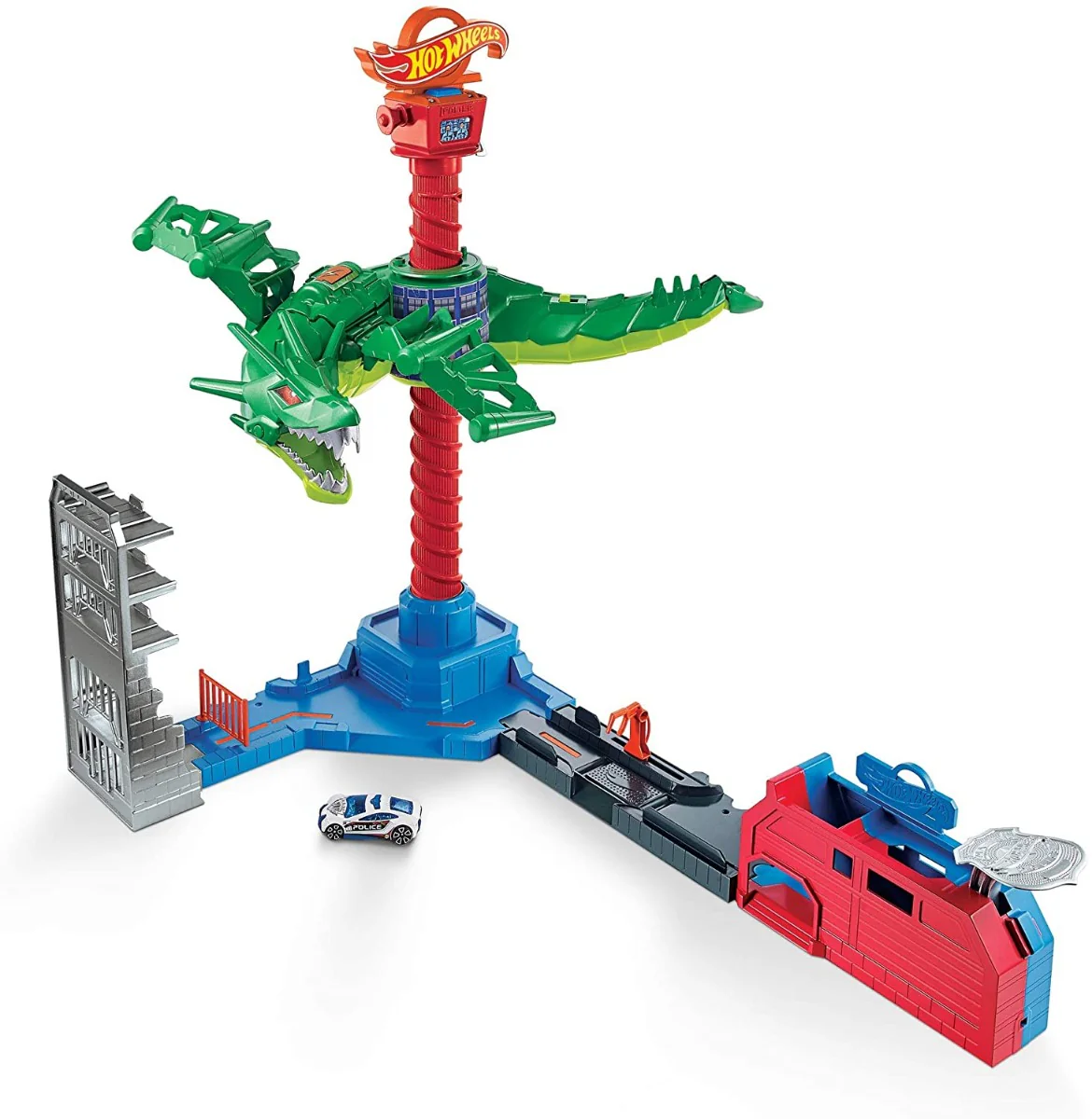 Hot Wheels City Air Attack Dragon Playset GJL13