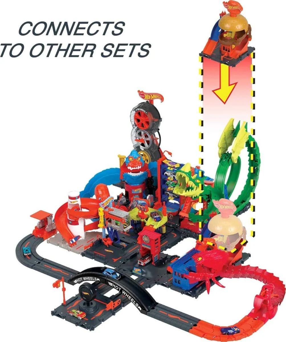 Hot Wheels City Burger Blitz Playset HDR26