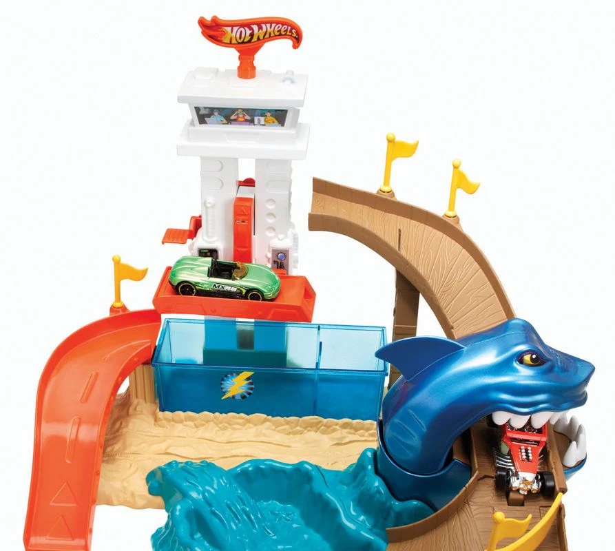 Hot Wheels City Colour Shifters Sharkport Showdown Playset BGK04 - Image 3