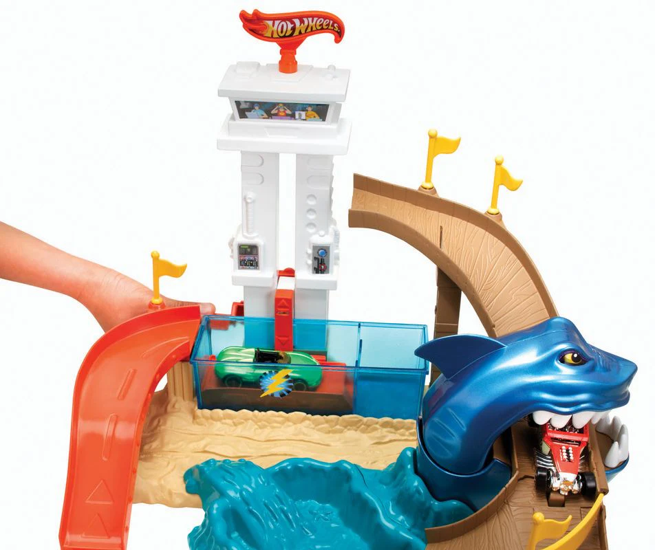 Hot Wheels City Colour Shifters Sharkport Showdown Playset BGK04 - Image 4