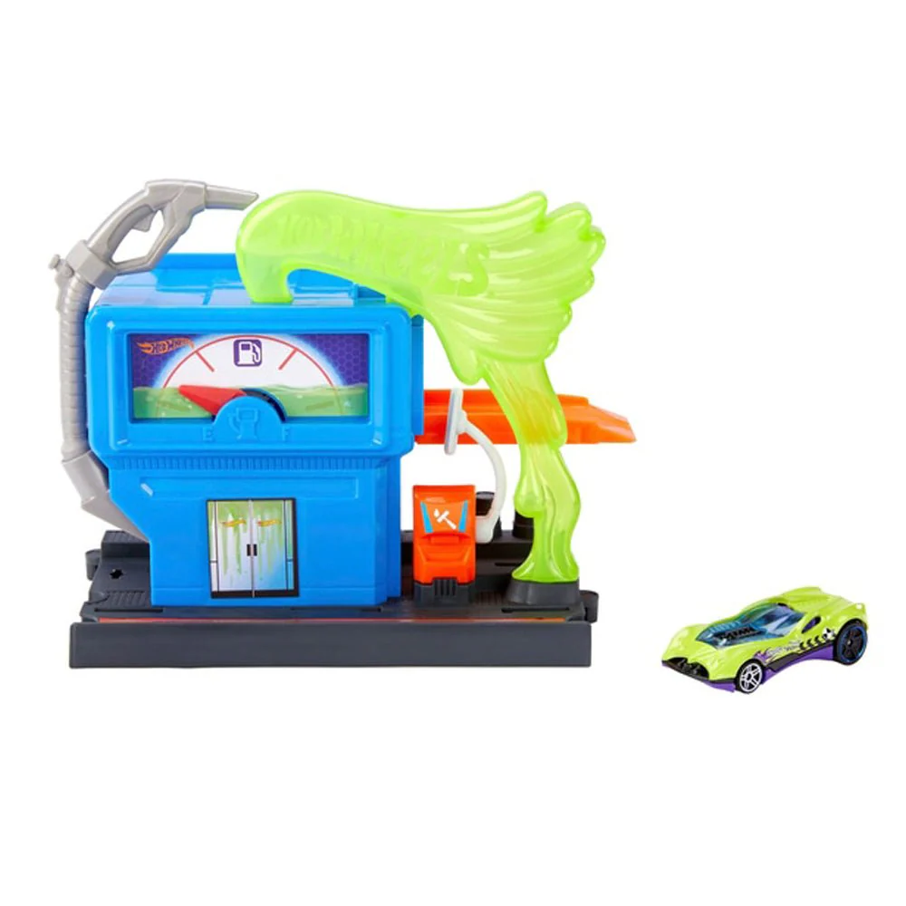 Hot Wheels City Downtown Toxic Fuel Stop GVN71 - Image 4