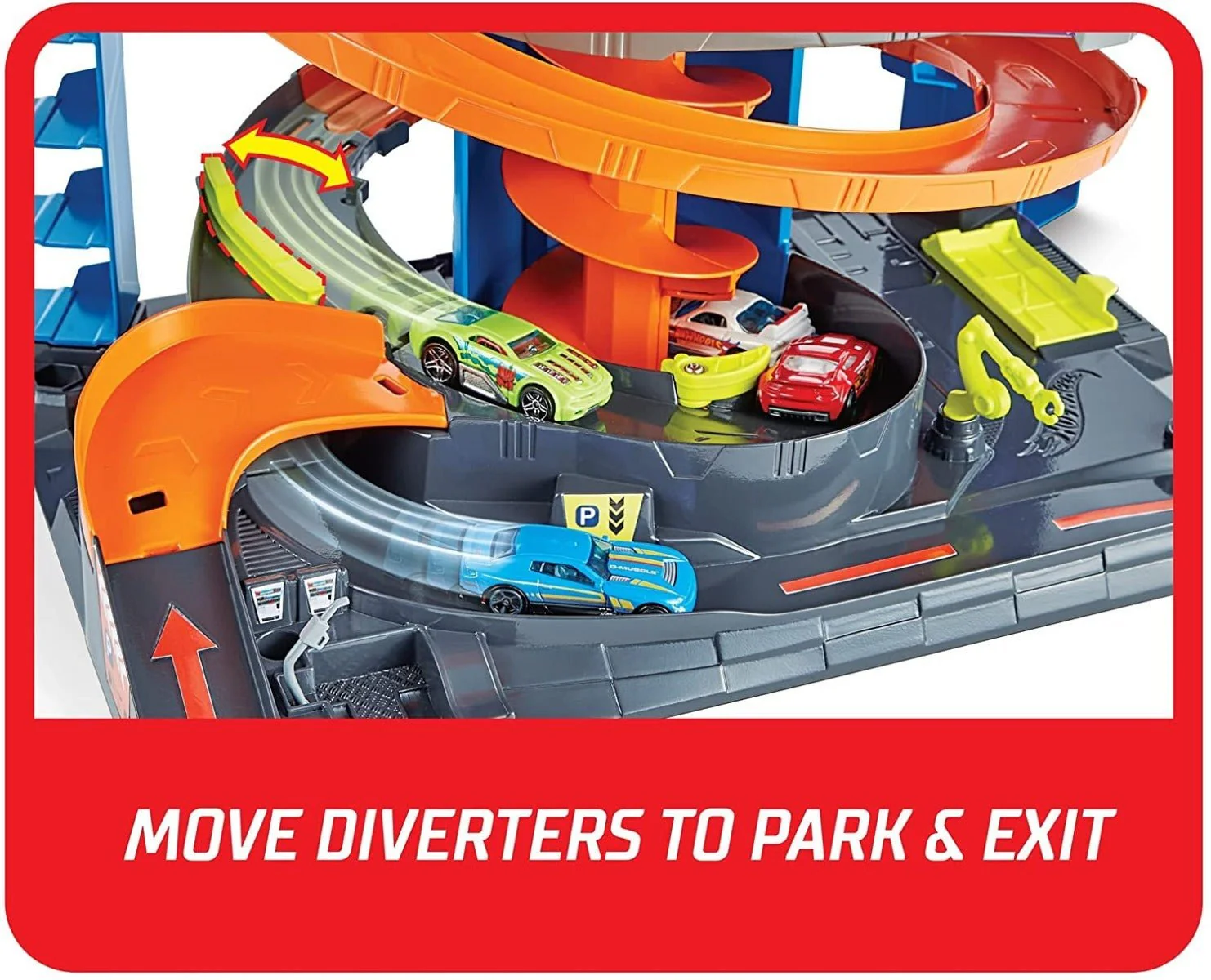 Hot Wheels City Mega Garage Playset GTT95 - Image 4