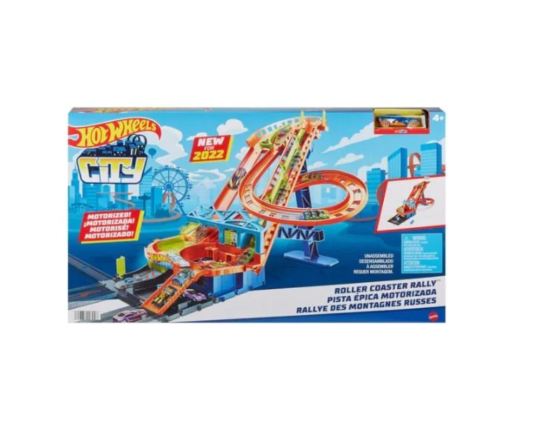 Hot Wheels City Roller Coaster Rally HDP04 - Image 5
