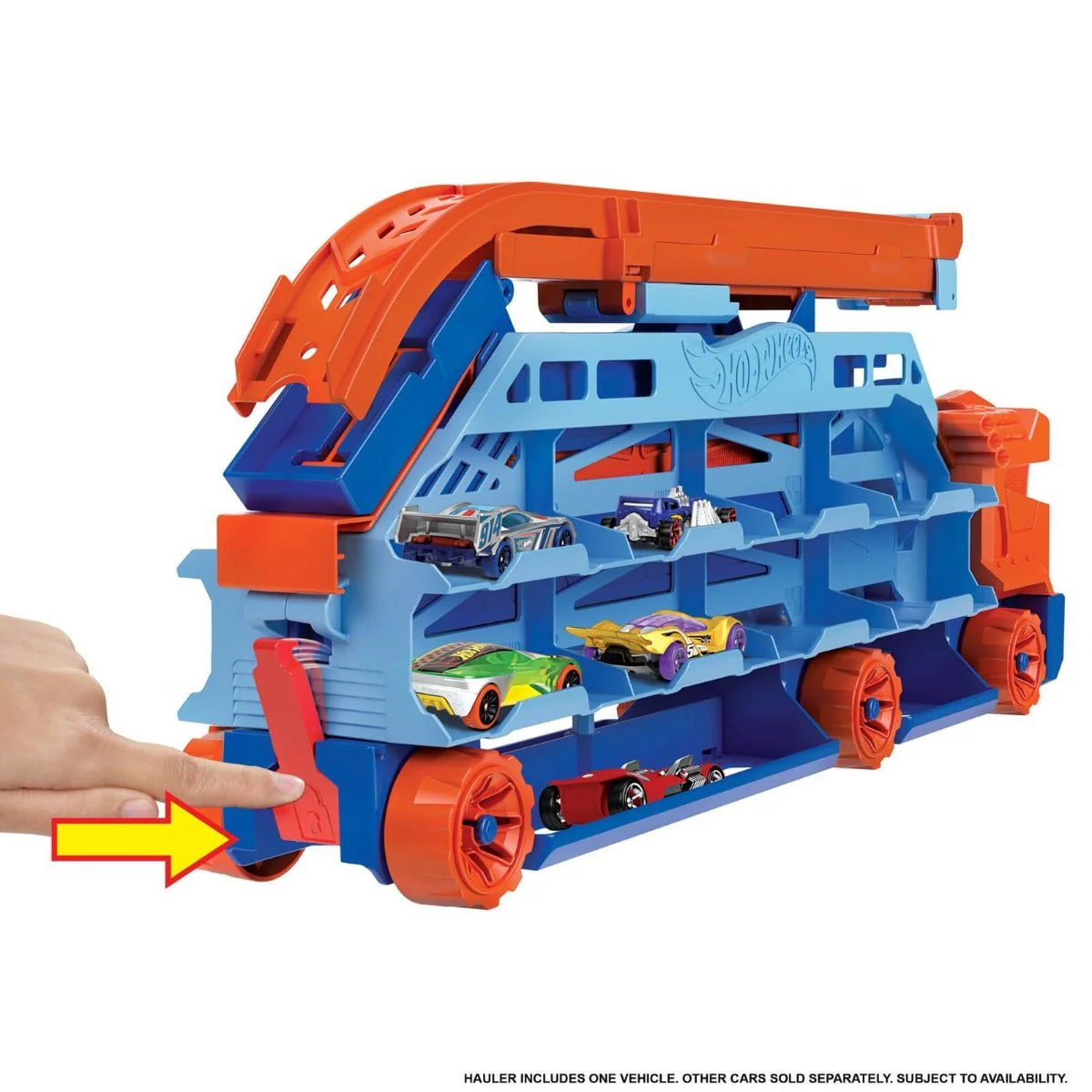 Hot Wheels City Speed Drop Transport HDY92 - Image 2