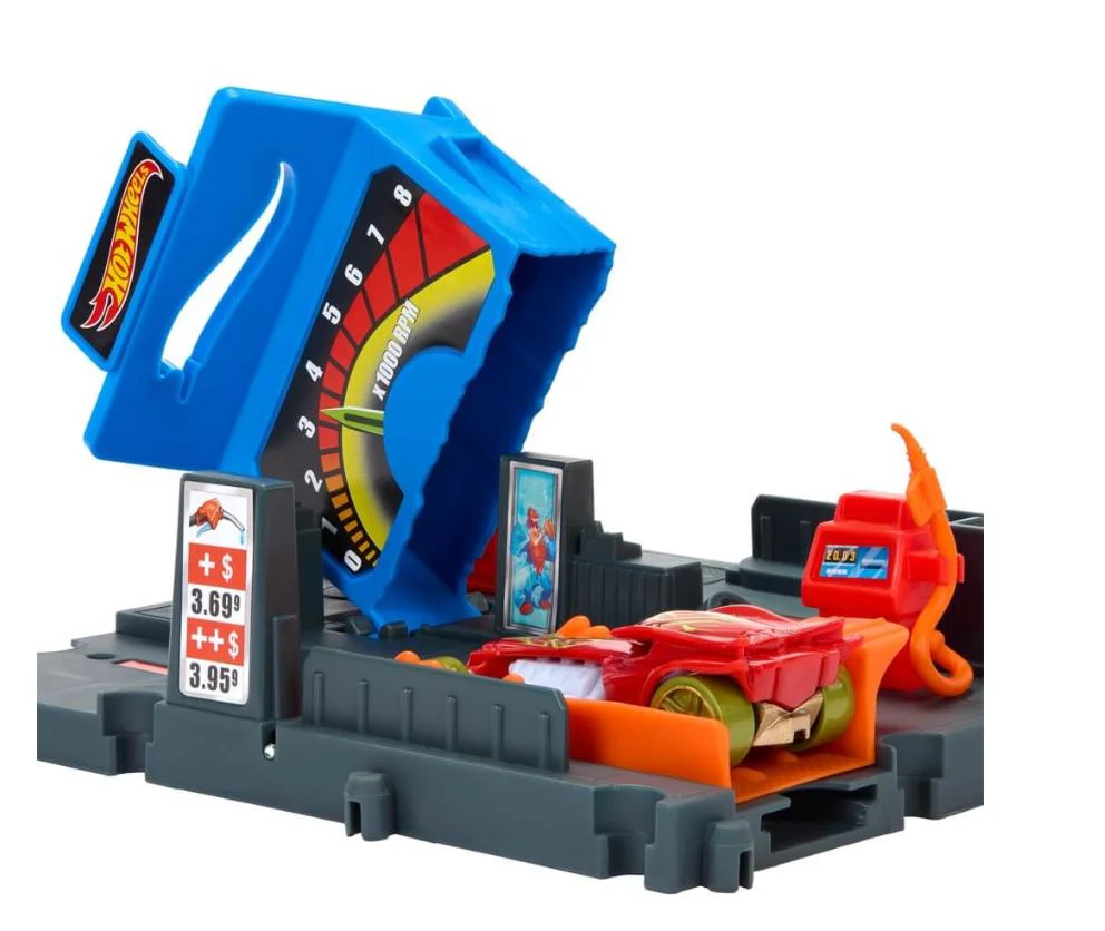 Hot Wheels City Speedy Pizza Pick-Up Track Set HKX44/HMD53 - Image 4