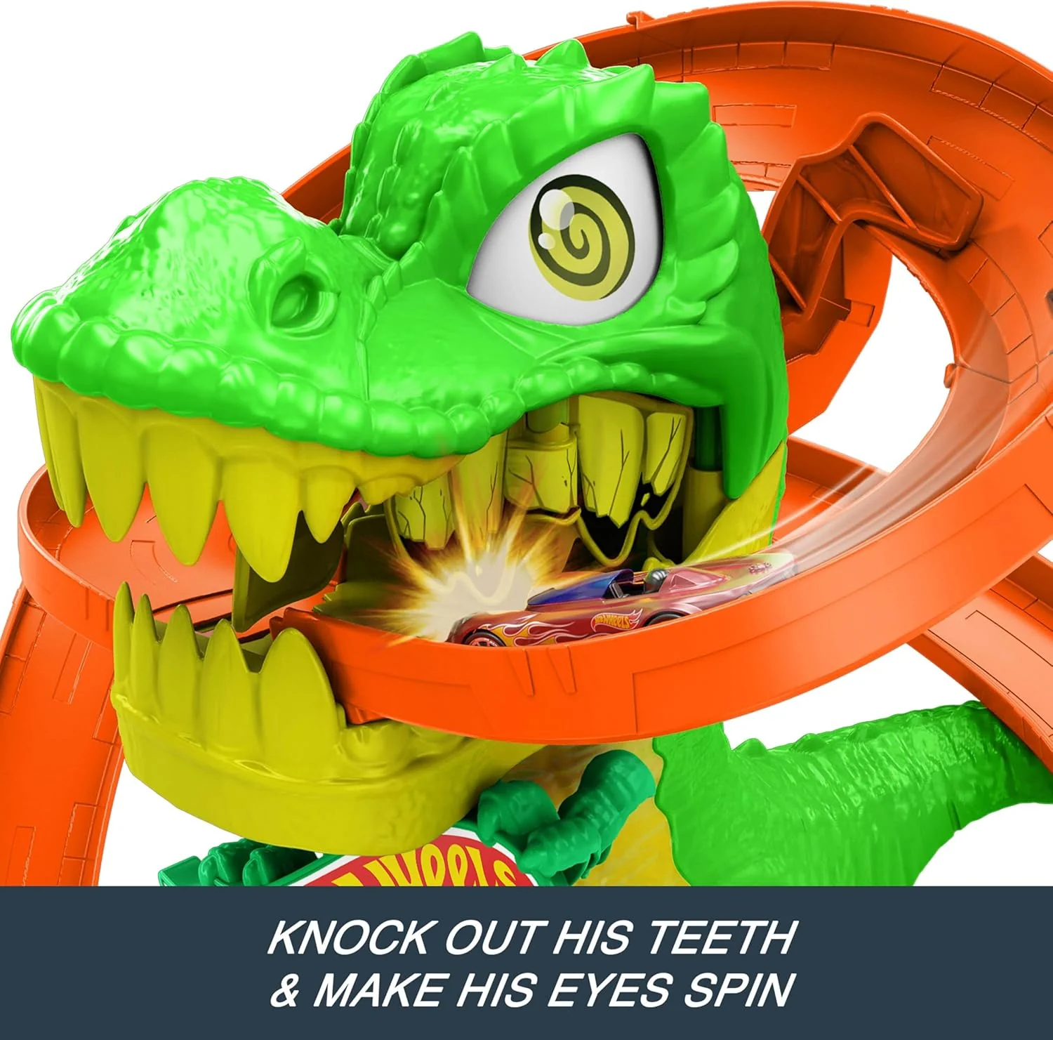 Hot Wheels City T-Rex vs Blaze Battle JBM73 - Image 5