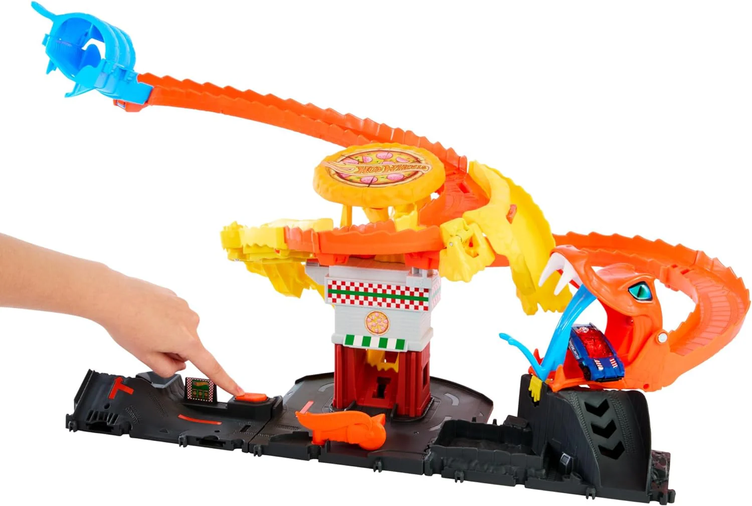Hot Wheels City Toy Car Track Set HTN81 - Image 5