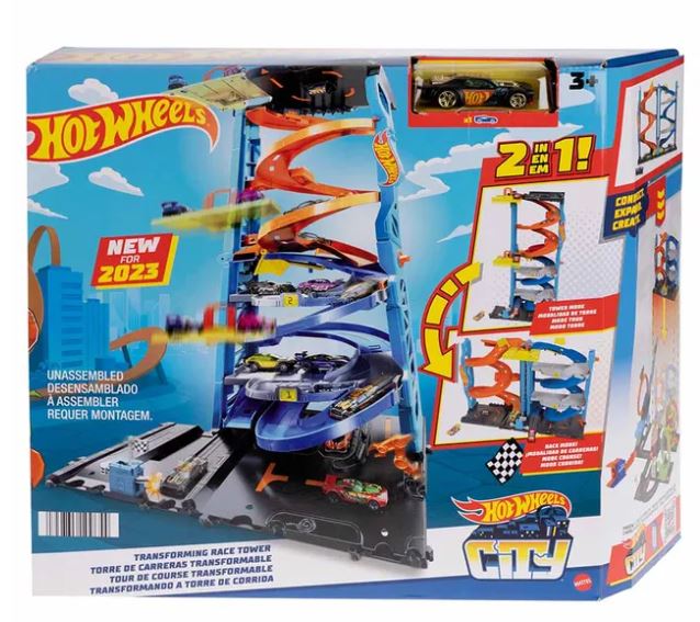Hot Wheels City Transforming Race Tower - Image 4