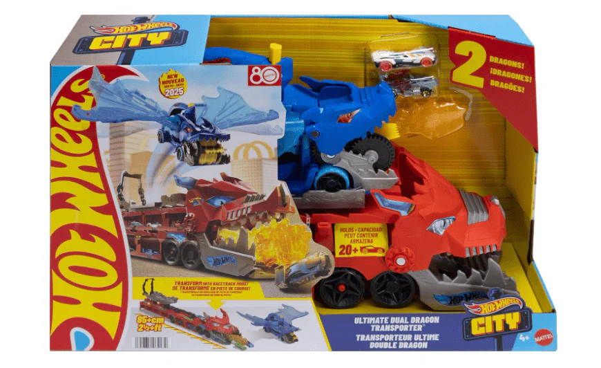 Hot Wheels City Ultimate Dragon Hauler JBM72 - Image 4