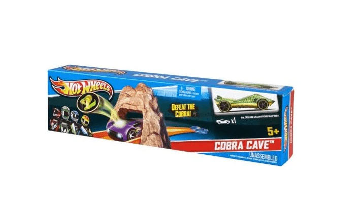 Hot Wheels Cobra Cave Small Track Set DNN77 - Image 2