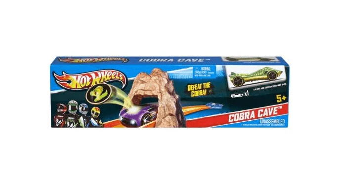 Hot Wheels Cobra Cave Small Track Set DNN77 - Image 3