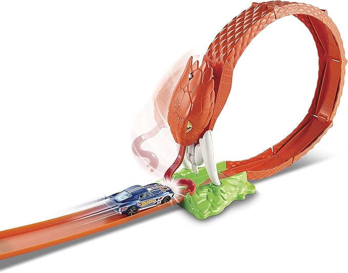Hot Wheels Cobra Cave Small Track Set DNN77 - Image 2
