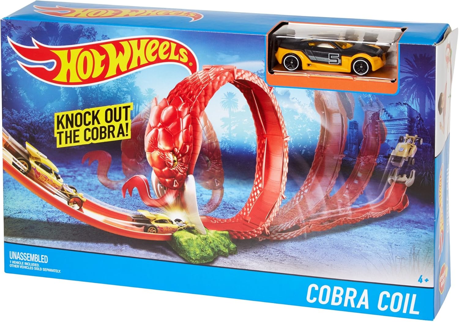 Hot Wheels Cobra Cave Small Track Set DNN77 - Image 7