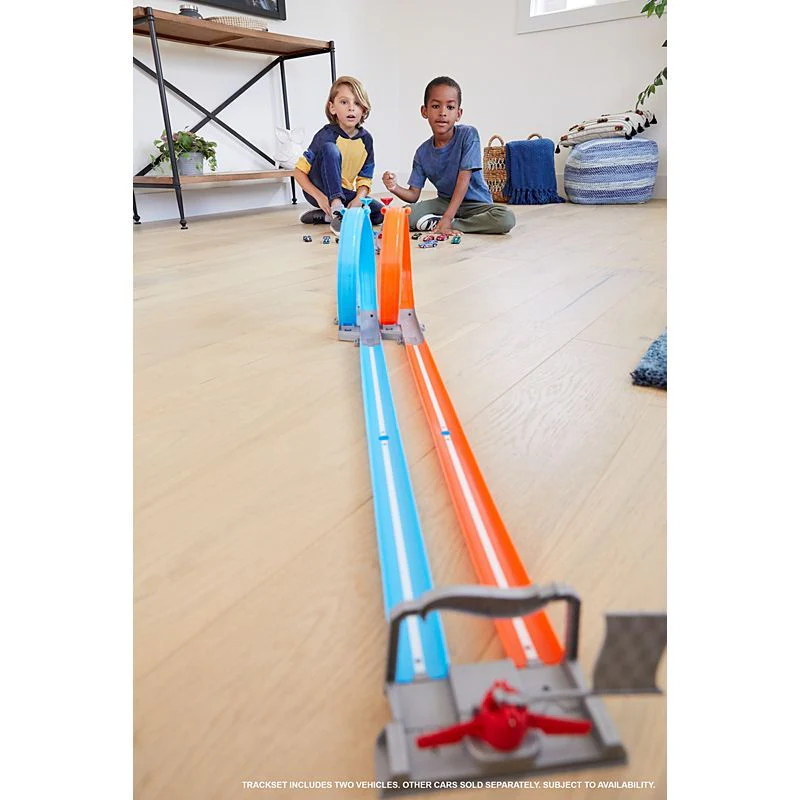Hot Wheels Double Loop Dash Drag Racing Playset GFH85 - Image 6