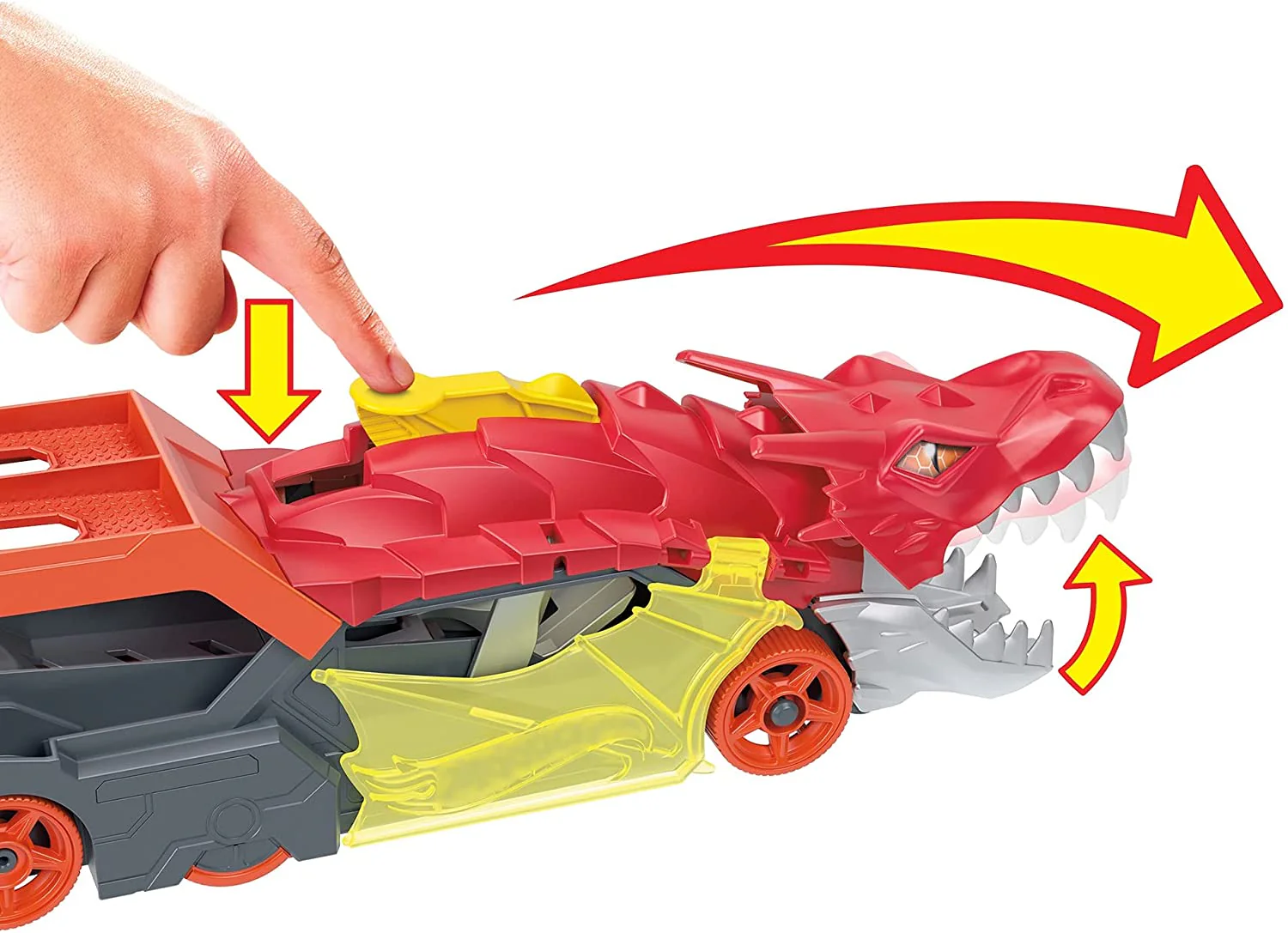 Hot Wheels Dragon Launch Transporter GTK42 - Image 3