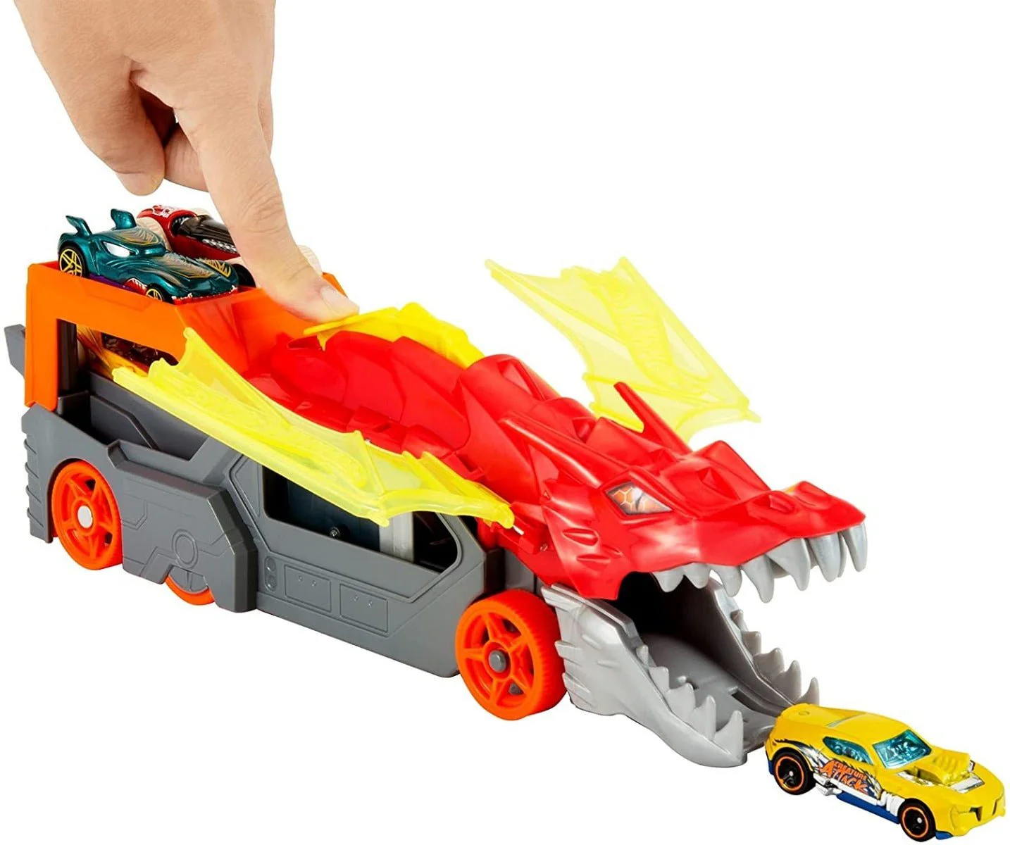 Hot Wheels Dragon Launch Transporter GTK42 - Image 5