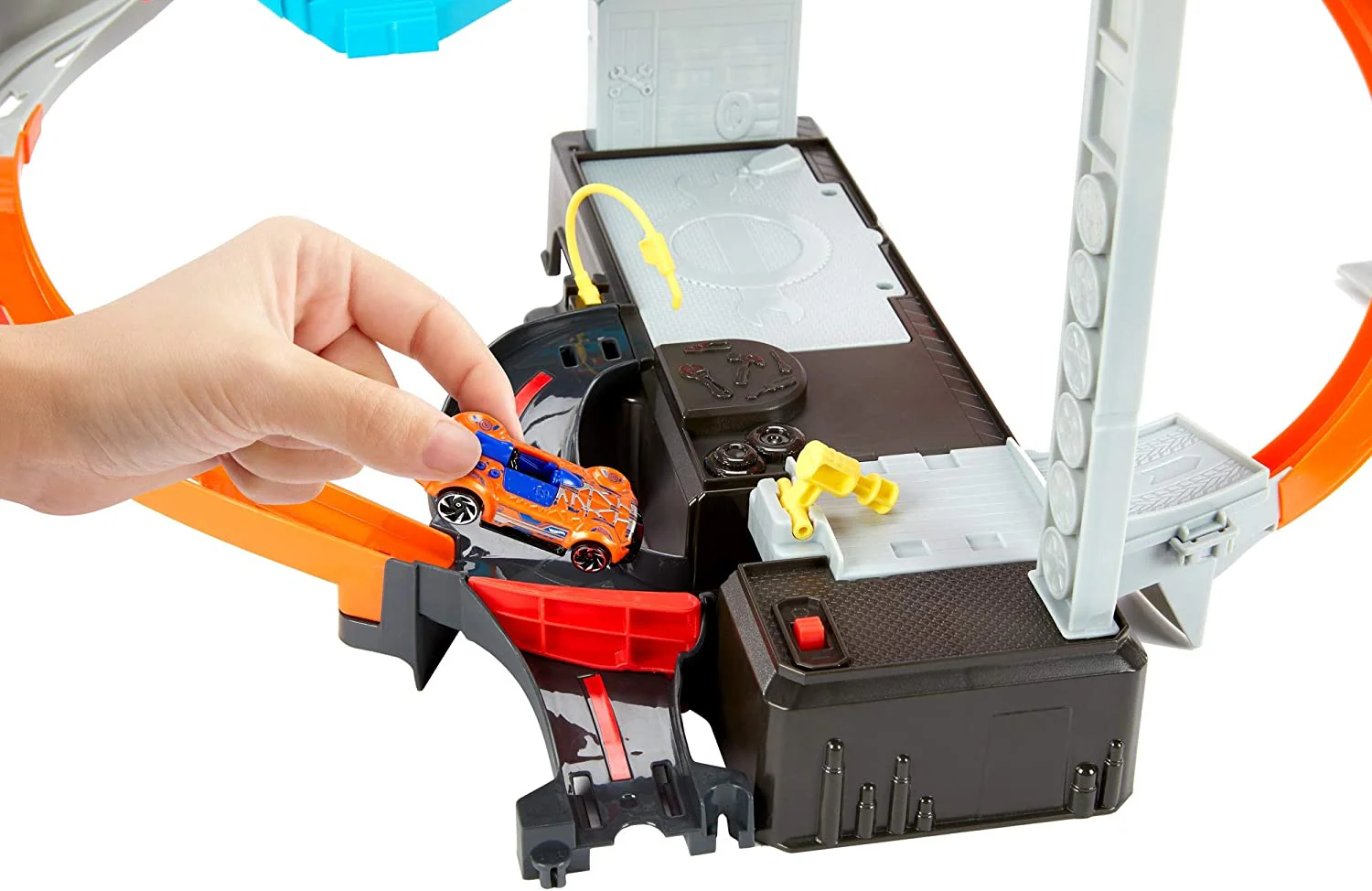 Hot Wheels Hyper-Boost Tire Shop Playset GJL16 - Image 4