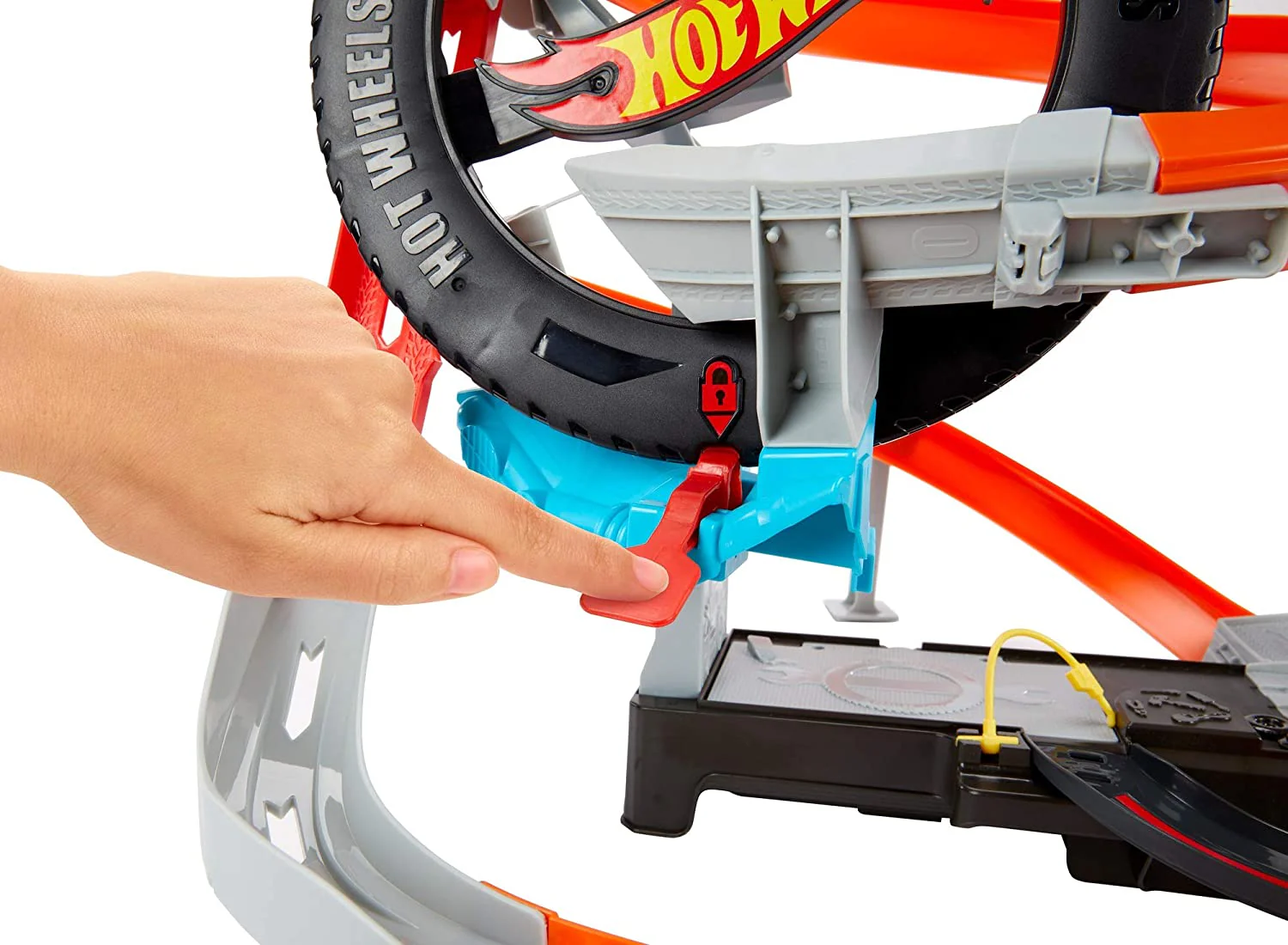 Hot Wheels Hyper-Boost Tire Shop Playset GJL16 - Image 5